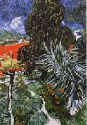 Vincent Van Gogh Dr.Gachet's Garden at Auvers-sur-Oise oil painting reproduction